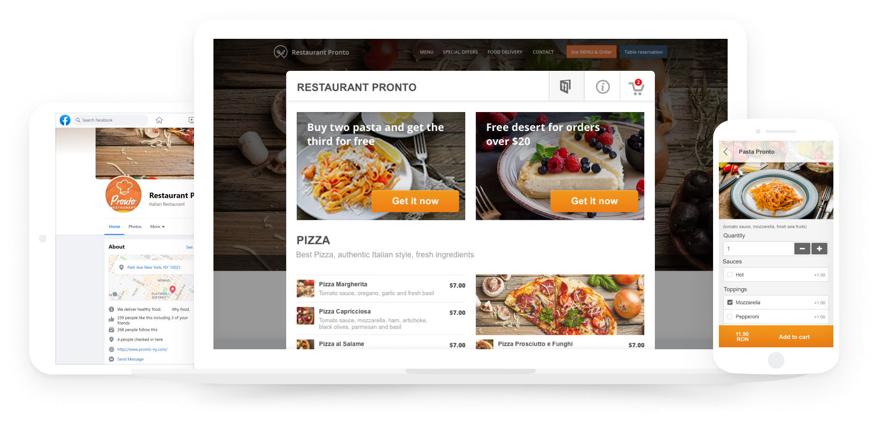 Dashboard Midelivery Food